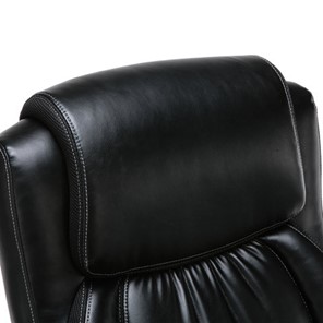 Кресло компьютерное Brabix Premium Status HD-003 (рециклированная кожа, хром, черное) в Магадане - предосмотр 5