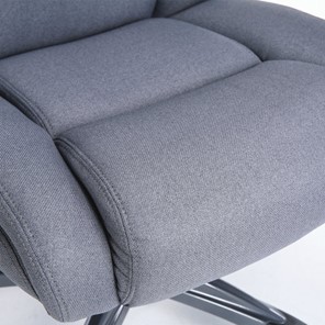Кресло офисное Brabix Premium Solid HD-005 (ткань, серое) 531823 в Магадане - предосмотр 7
