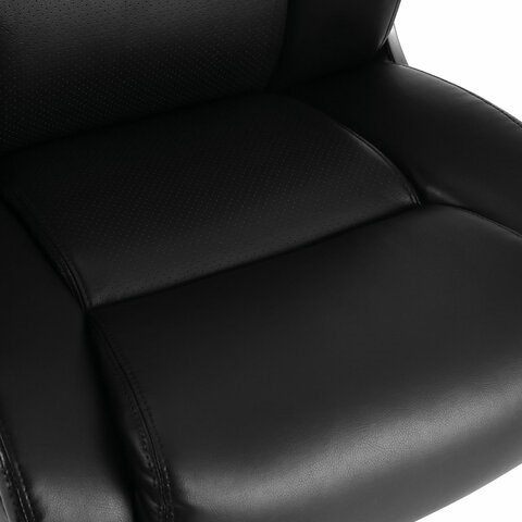 Компьютерное кресло Brabix Premium Solid HD-005 (рециклированная кожа, черное) 531941 в Магадане - изображение 6