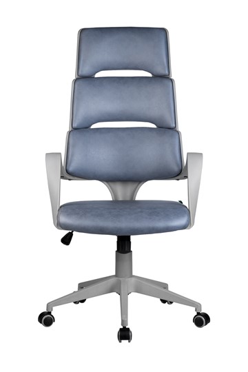 Кресло компьютерное Riva Chair SAKURA (Альпийское озеро/серый) в Магадане - изображение 1