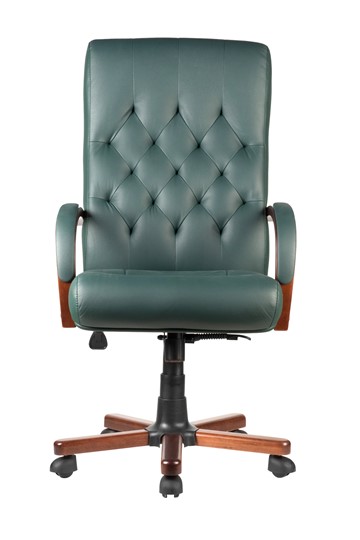 Кресло компьютерное RCH WOOD M 175 A (Зеленый) в Магадане - изображение 1