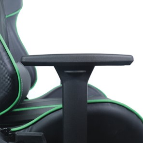Кресло Brabix GT Carbon GM-120 (две подушки, экокожа, черное/зеленое) в Магадане - предосмотр 10