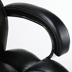 Кресло компьютерное Brabix Premium Status HD-003 (рециклированная кожа, хром, черное) в Магадане - предосмотр 8