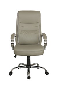 Кресло компьютерное Riva Chair 9131 (Серо-бежевый) в Магадане - предосмотр 1