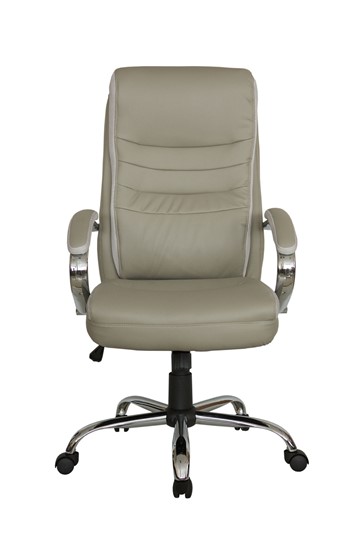 Кресло компьютерное Riva Chair 9131 (Серо-бежевый) в Магадане - изображение 1