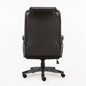 Офисное кресло Brabix Premium Favorite EX-577 (пружинный блок, рециклир. кожа, коричневое) 531936 в Магадане - предосмотр 4