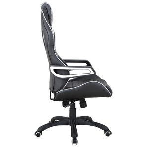 Кресло компьютерное Brabix Techno Pro GM-003 (экокожа, черное/серое, вставки серые) в Магадане - предосмотр 2