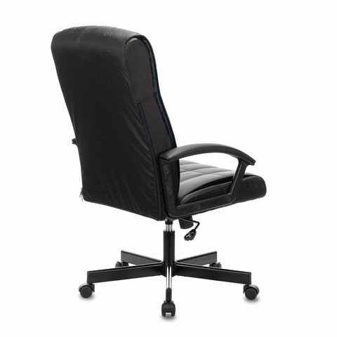 Компьютерное кресло Brabix Quadro EX-524 (экокожа, черное) 532104 в Магадане - изображение 2