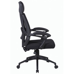 Компьютерное кресло Brabix Nexus ER-401 (с подлокотниками, черное) 531835 в Магадане - предосмотр 1