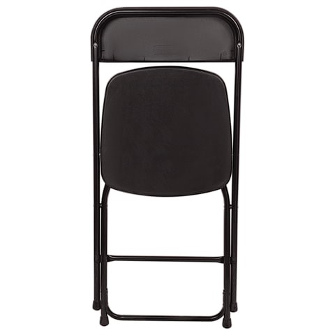 Офисный стул складной Brabix Golf CF-002 (черный каркас, пластик черный) в Магадане - изображение 3