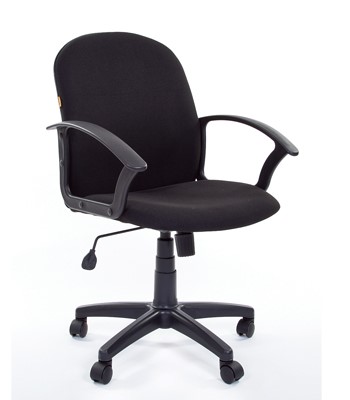 Компьютерное кресло CHAIRMAN 681 Ткань C-3 черное в Магадане - изображение