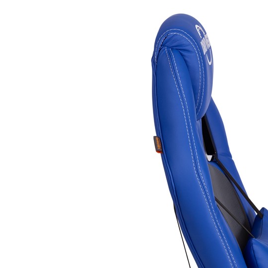 Компьютерное кресло DRIVER (22) кож/зам/ткань, синий/серый, 36-39/TW-12 арт.21153 в Магадане - изображение 13