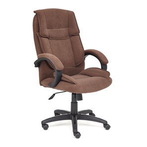 Компьютерное кресло OREON флок, коричневый, арт.13776 в Магадане