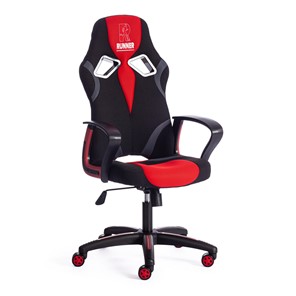 Компьютерное кресло RUNNER ткань, черный/красный, арт.12874 в Магадане - предосмотр