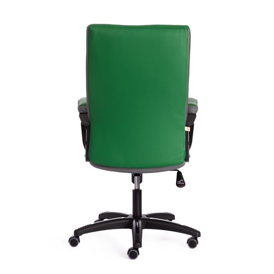Кресло TRENDY (22) кож/зам/ткань, зеленый/серый, арт.19519 в Магадане - изображение 3