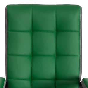 Кресло TRENDY (22) кож/зам/ткань, зеленый/серый, арт.19519 в Магадане - предосмотр 6