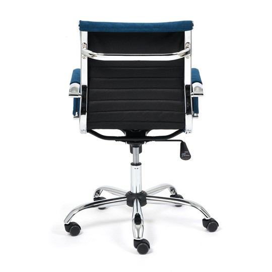 Компьютерное кресло URBAN-LOW флок, синий, арт.14448 в Магадане - изображение 4