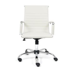 Компьютерное кресло URBAN-LOW кож/зам, белый, арт.14454 в Магадане - предосмотр 1