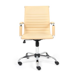 Компьютерное кресло URBAN-LOW кож/зам, бежевый, арт.14452 в Магадане - предосмотр 1