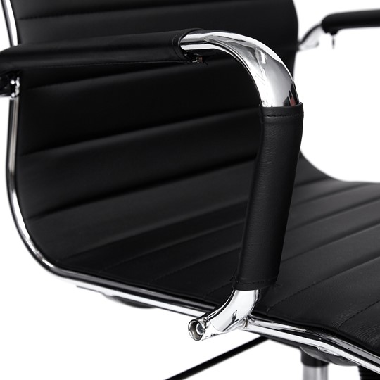 Кресло URBAN-LOW кож/зам, черный, арт.14460 в Магадане - изображение 15