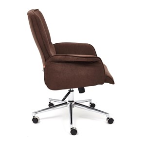 Компьютерное кресло YORK флок, коричневый, арт.13860 в Магадане - предосмотр 2