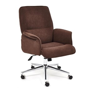 Компьютерное кресло YORK флок, коричневый, арт.13860 в Магадане