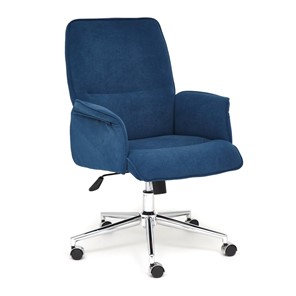 Компьютерное кресло YORK флок, синий, арт.13862 в Магадане