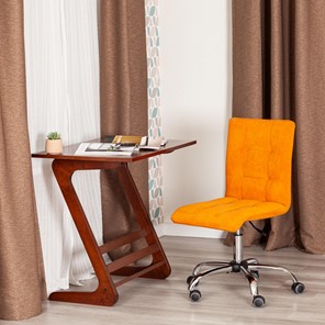 Кресло компьютерное ZERO флок, оранжевый, арт.13499 в Магадане - предосмотр 10