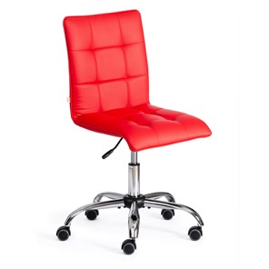 Кресло компьютерное ZERO кож/зам, красный, арт.12448 в Магадане