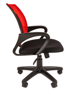 Компьютерное кресло CHAIRMAN 696 black Сетчатый акрил DW69 красный в Магадане - предосмотр 1