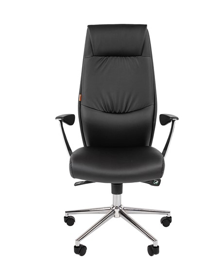 Офисное кресло CHAIRMAN Vista Экокожа премиум черная в Магадане - изображение 5