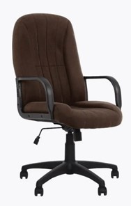 Кресло для офиса CLASSIC (PL64) ткань CAGLIARI коричневый в Магадане - предосмотр