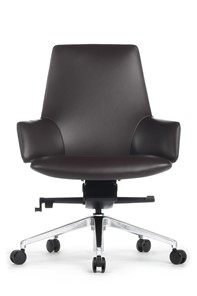 Кресло для офиса Spell-M (В1719), темно-коричневый в Магадане - предосмотр 1