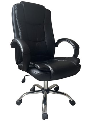 Кресло офисное C300 BLACK (чёрный) в Магадане - изображение