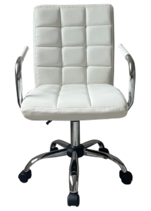 Кресло офисное C8545 белый в Магадане - изображение