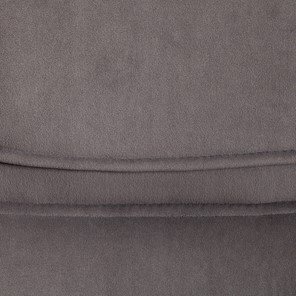 Офисное кресло BERGAMO Хром (22) флок, серый, 29 арт.19374 в Магадане - предосмотр 11