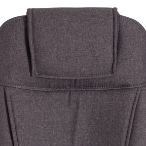 Кресло компьютерное BERGAMO Хром (22) ткань, темно-серый, F68 арт.19399 в Магадане - предосмотр 7