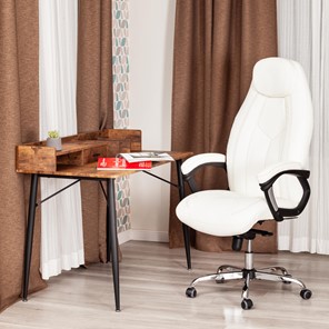 Кресло BOSS Lux, кож/зам, белый, арт.21152 в Магадане - предосмотр 11