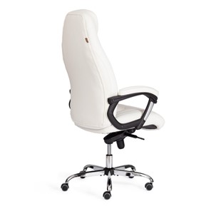 Кресло BOSS Lux, кож/зам, белый, арт.21152 в Магадане - предосмотр 3