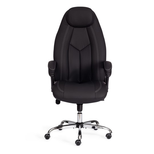 Кресло компьютерное BOSS Lux, кож/зам, черный, арт.21151 в Магадане - изображение 5