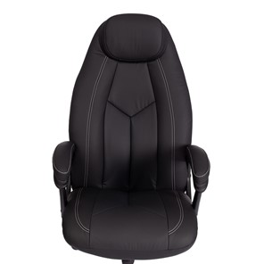 Кресло компьютерное BOSS Lux, кож/зам, черный, арт.21151 в Магадане - предосмотр 6