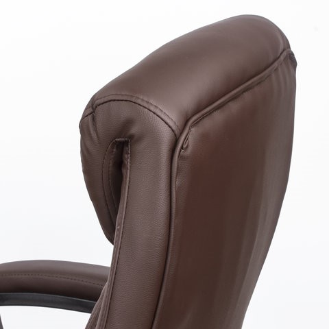 Кресло компьютерное BRABIX "Enter EX-511", экокожа, коричневое, 531163 в Магадане - изображение 7