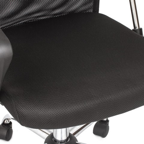 Компьютерное кресло BRABIX "Flash MG-302", с подлокотниками, хром, черное, 530867 в Магадане - изображение 12