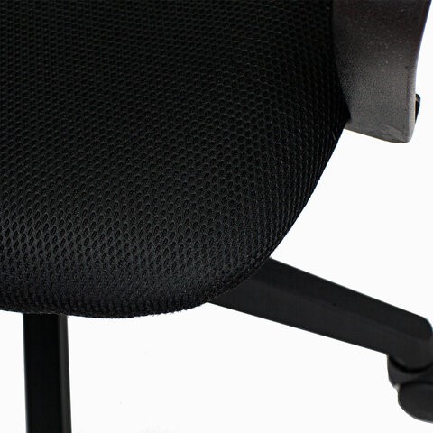 Кресло Brabix Fly MG-396 (с подлокотниками, сетка, серое/черное) 532085 в Магадане - изображение 7