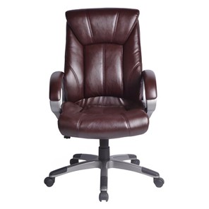 Кресло офисное BRABIX "Maestro EX-506", экокожа, коричневое, 530878 в Магадане - предосмотр 2