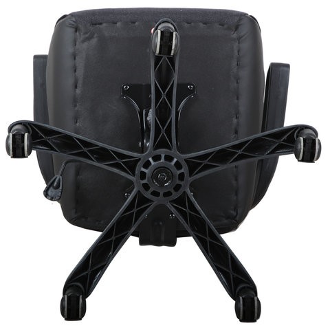 Кресло Brabix Nitro GM-001 (ткань, экокожа, черное) 531817 в Магадане - изображение 7