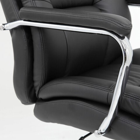 Кресло офисное BRABIX PREMIUM "Amadeus EX-507", экокожа, хром, черное, 530879 в Магадане - изображение 9