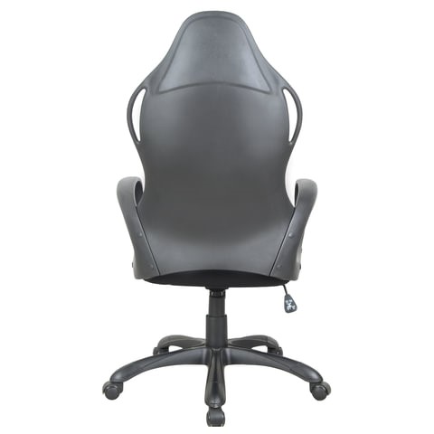Кресло компьютерное Brabix Premium Force EX-516 (ткань, черное/вставки красные) 531571 в Магадане - изображение 4