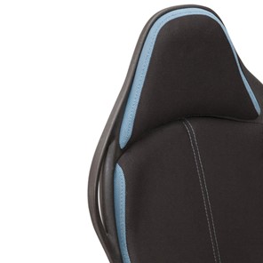 Компьютерное кресло Brabix Premium Force EX-516 (ткань, черное/вставки синие) 531572 в Магадане - предосмотр 7