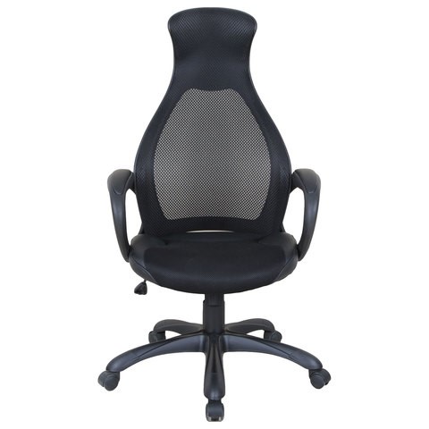 Кресло Brabix Premium Genesis EX-517 (пластик черный, ткань/экокожа/сетка черная)   531574 в Магадане - изображение 3